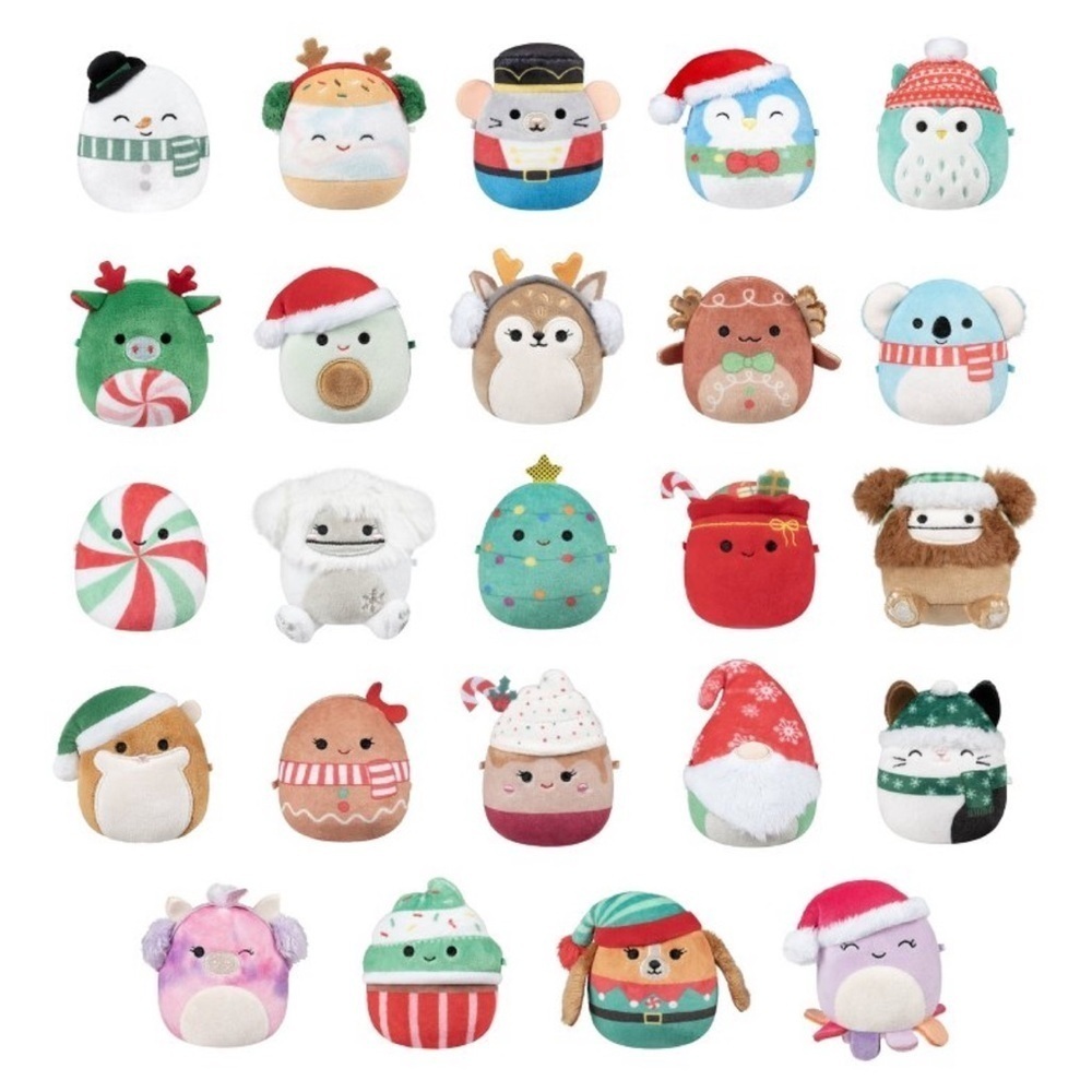 PICK 1 Micromallows 2.5" w Attached Biography Tag Squishmallows Plush